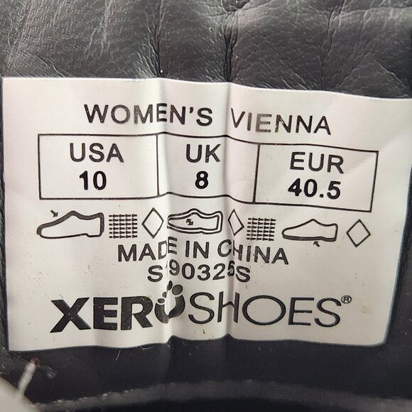 Xero Shoes Vienna Women Sz 10 Gray Chelsea Ankle Boots Barefoot Minimalist Canva - Picture 10 of 10